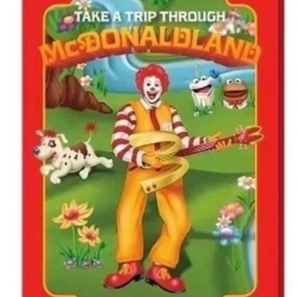 Ronald McDonald Tin McDonald Land Adult Happy Meal 2025 Collectible ( 1 of 6)